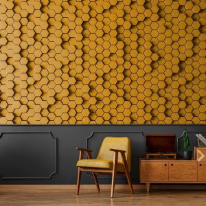 Alternative view of AS foto tapeta - Walls by Patel 2 - Honeycomb 1