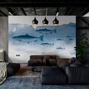 Alternative view of AS foto tapeta - Walls by Patel 2 - Into The Blue 1