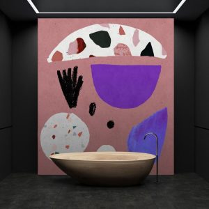 Alternative view of AS foto tapeta - Walls by Patel 2 - Terrazzo 5