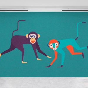 Alternative view of AS foto tapeta - Walls by Patel 2 - Monkey Business 1