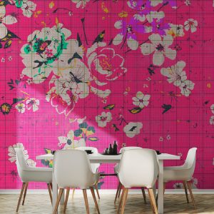 AS foto tapeta - Walls by Patel 2 - Flower Plaid 2