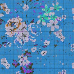 Alternative view of AS foto tapeta - Walls by Patel 2 - Flower Plaid 3