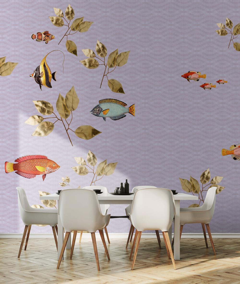 AS foto tapeta - Walls by Patel 2 - Brilliant Fish 2 - slika 2
