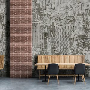 Alternative view of AS foto tapeta - Walls by Patel 2 - Downtown 2