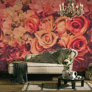 Alternative view of Foto tapeta - Flower Wall