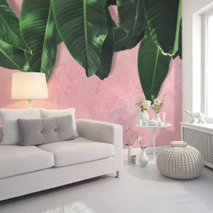 Alternative view of Foto tapeta - Leaves Wall 1