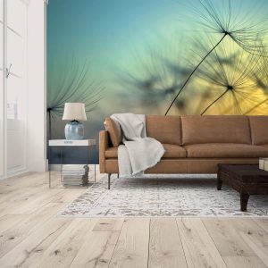 Alternative view of Foto tapeta - Flying Dandelion 1