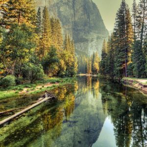 Foto tapeta - Mountain River