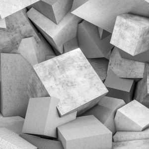 Foto tapeta - Concrete Blocks 1