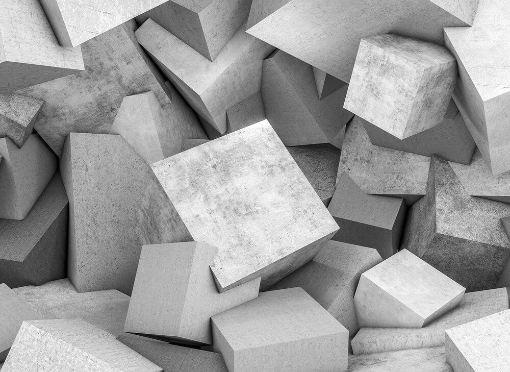 Foto tapeta - Concrete Blocks 1