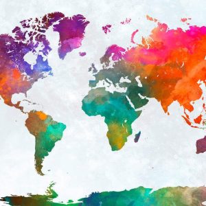 Foto tapeta - Global Map