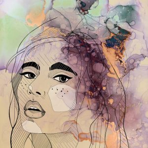 Livingwalls fototapeta - Lady2 DD120013