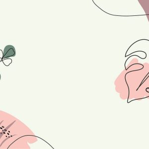 Livingwalls fototapeta - DrawnLeaves1 DD120221