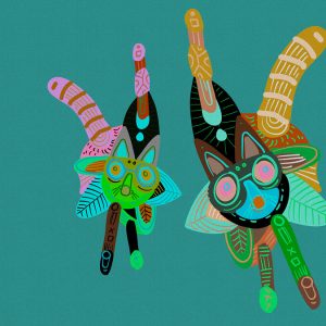 AS foto tapeta - Walls by Patel 3 - Looneyland 3