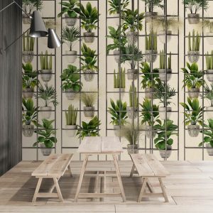 Alternative view of AS foto tapeta - Walls by Patel 3 - Plant Shop 2