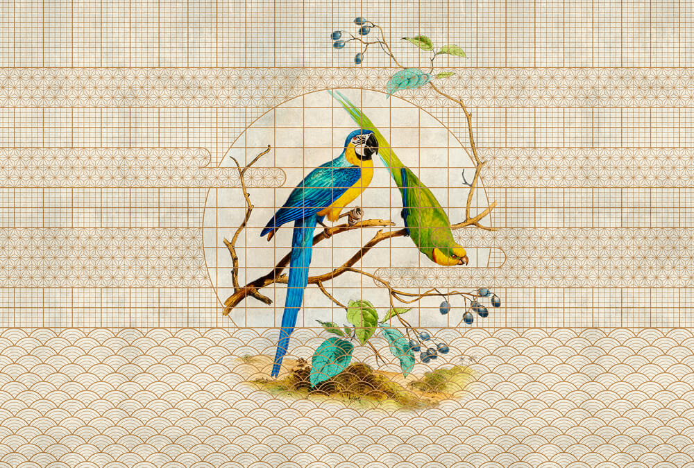 AS foto tapeta - Walls by Patel 3 - Voliere 3