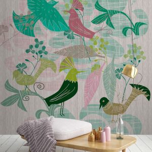 Alternative view of AS foto tapeta - Walls by Patel 3 - Birdland 3