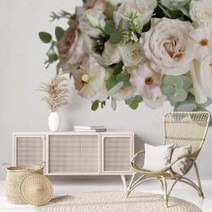 Foto tapeta Designwalls 2 - WhiteRoses    (Bele Vrtnice)