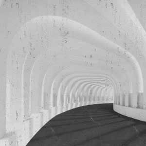 Foto tapeta Designwalls 2 - EndlessHallway(Neskončen Hodnik)