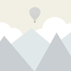 Alternative view of Foto tapeta Designwalls 2 - KidsMountains3(Otroške Gore 3)