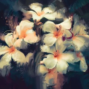 Alternative view of Foto tapeta Designwalls 2 - PaintedBouquet(Pobarvan Šopek)