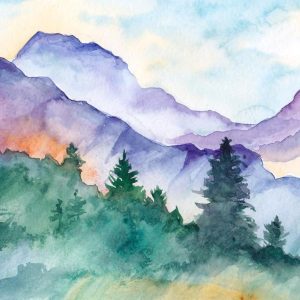 Foto tapeta Designwalls 2 - MountainPaint (Gorska Barva)