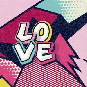 Alternative view of Foto tapeta Designwalls 2 - PopUpLove     (Pop Up Ljubezen)