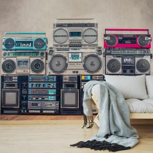 Alternative view of Foto tapeta Designwalls 2 - Ghettoblaster (Ghettoblaster)