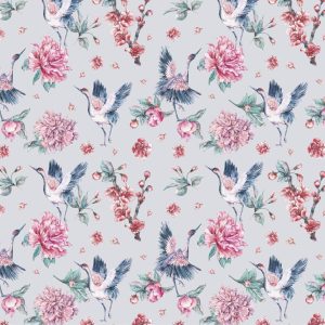 Foto tapeta Designwalls 2 - PinkCrane     (Roza Žerjav)