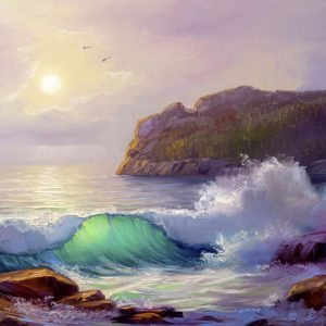 Foto tapeta Designwalls 2 - PaintingSeasca(Slika Morska Slika)