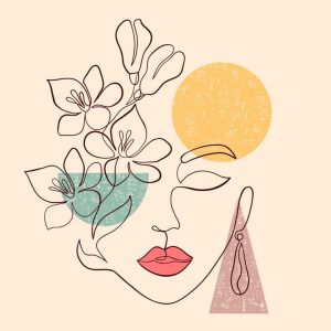 Foto tapeta Designwalls 2 - MinimalFace   (Minimalna Oblika)