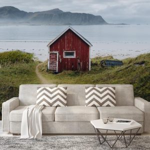 Alternative view of Foto tapeta Designwalls 2 - NordicCottage (Nordijska Koča)