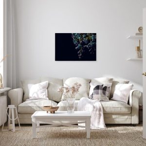 Alternative view of Slika na platnu Designwalls 2 - DarkFlowers2  (Temne Rože2)