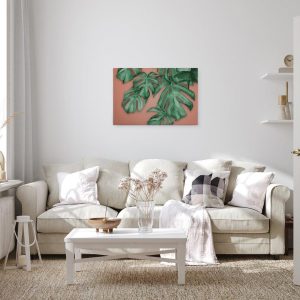 Alternative view of Slika na platnu Designwalls 2 - PalmOrange    (Palma Oranžna)