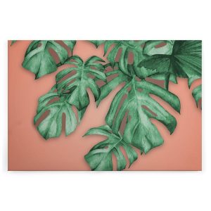 Slika na platnu Designwalls 2 - PalmOrange    (Palma Oranžna)