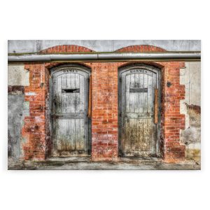 Slika na platnu Designwalls 2 - OldRestroom1  (Staro Stranišče1)