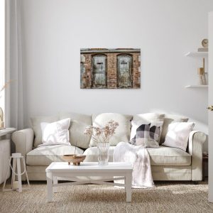 Alternative view of Slika na platnu Designwalls 2 - OldRestroom2  (Staro Stranišče2)