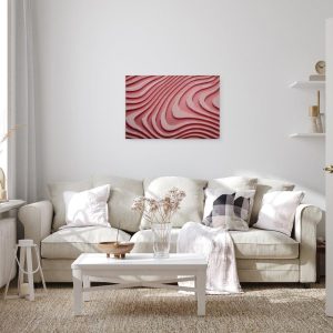 Alternative view of Slika na platnu Designwalls 2 - GeometrciWave2(Geometrijski Val2)