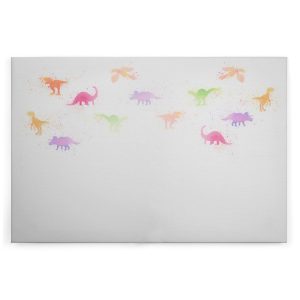 Slika na platnu Designwalls 2 - WatercolorDino(Aquarel Dino)