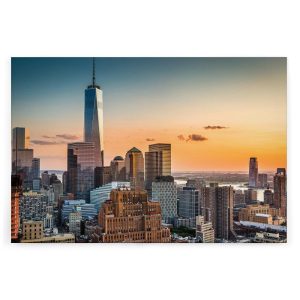 Slika na platnu Designwalls 2 - ManhattanSkyli(Manhattan Skyli)