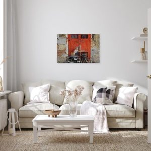 Alternative view of Slika na platnu Designwalls 2 - BoyOnBike     (FantNaKolesu)