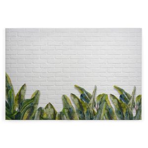 Slika na platnu Designwalls 2 - WallOnLeaves  (Zid na listih)