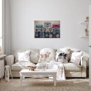 Alternative view of Slika na platnu Designwalls 2 - Ghettoblaster (Ghettoblaster)