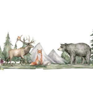 Foto tapeta Designwalls 2 - ForestAnimals (Gozdne Živali)