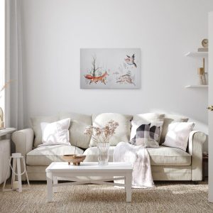 Alternative view of Slika na platnu Designwalls 2 - ForestFriends (Gozdni Prijatelji)