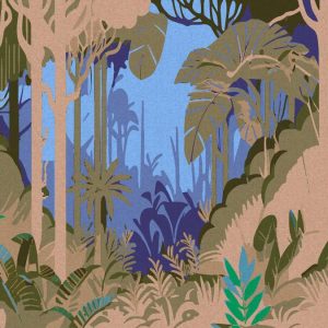 Alternative view of AS foto tapeta - Walls by Patel 4 - Azura