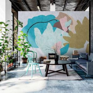 Alternative view of AS foto tapeta - Walls by Patel 2 - Floral Collage 1