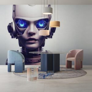 Alternative view of AS foto tapeta - Walls by Patel 5 - Robotto