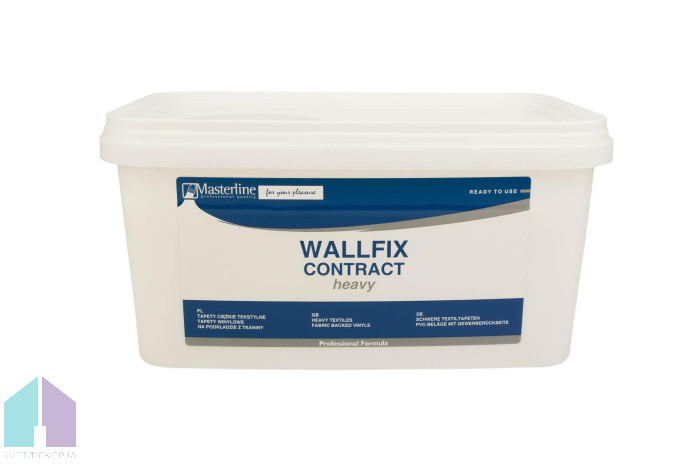 Pripravljeno lepilo za tapete - Wallfix Heavy Contract 5 kg 25-30 m2