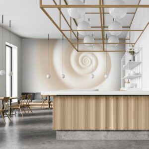 Alternative view of AS foto tapeta - Walls by patel 4 - swirl